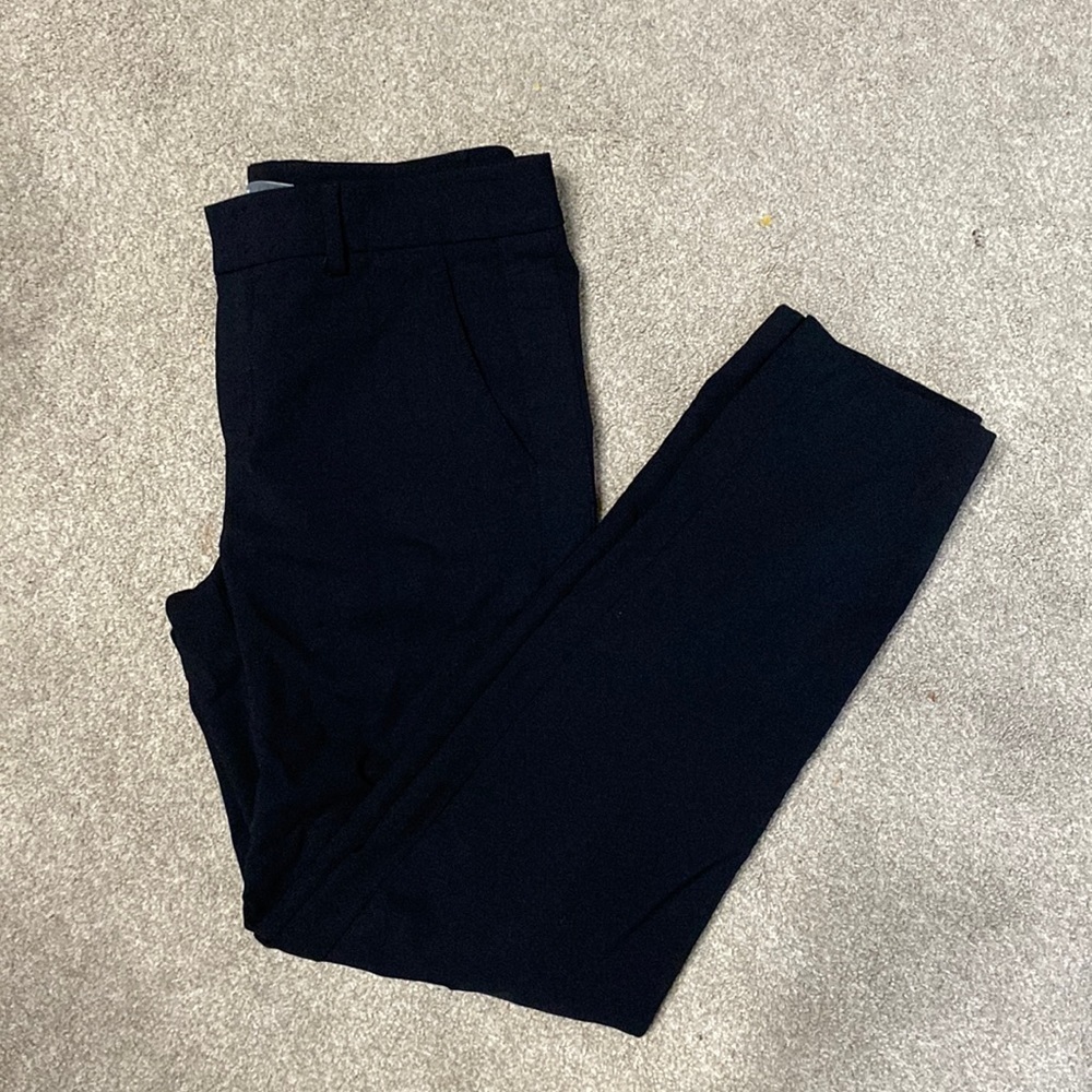 Vince Black Wool Blend Trousers Size 4